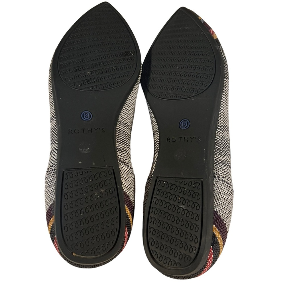 Rothy Inverse Stripe Size 6.5 In Excellent Condit… - image 6